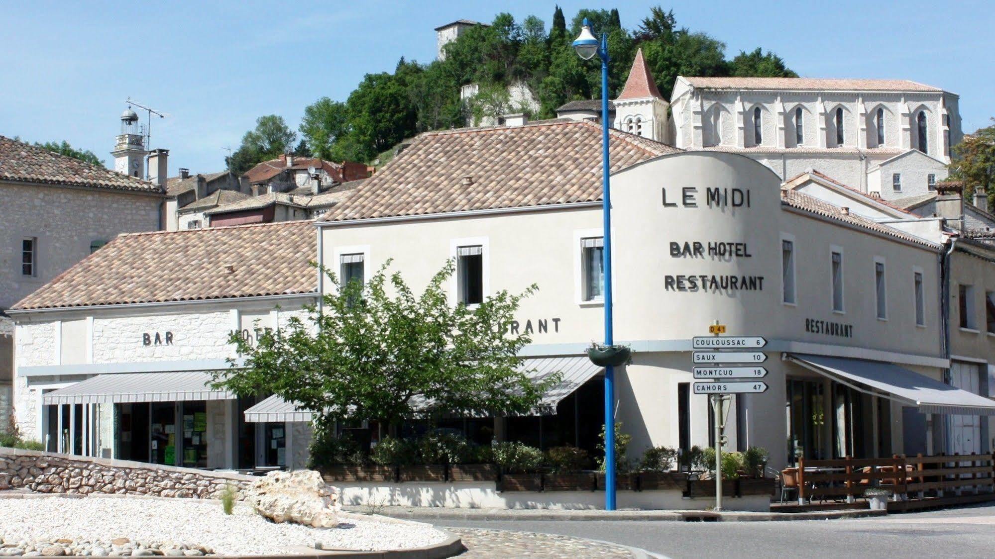 Hotel Le Midi Montaigu-de-Quercy ภายนอก รูปภาพ
